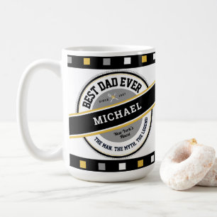 Best Dad Ever Cool Father's Day Personalised Mug
