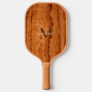 Best Dad ever, Copper Canyon Granite, amber gold Pickleball Paddle