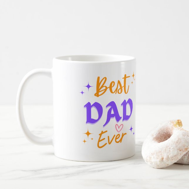 Best Dad Ever Cup (With Donut)
