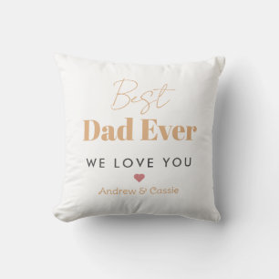 Best dad ever cushion