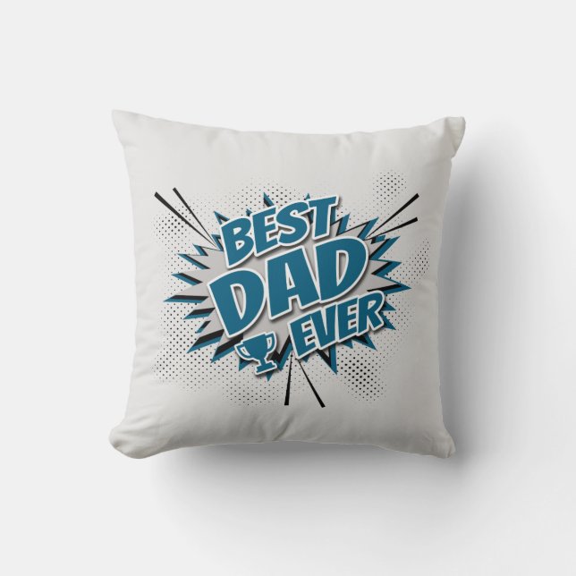 Best Dad Ever Cushion (Front)