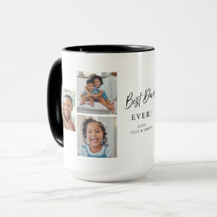 Best Dad Ever Custom 6 Picture Gallery Multi Photo Mug