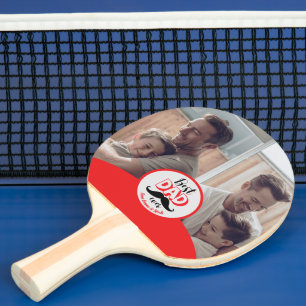 Best Dad Ever Custom Father's Day Gift Ping Pong Paddle