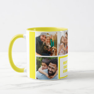 Best Dad Ever- Custom Modern Father's Day Photo Mug