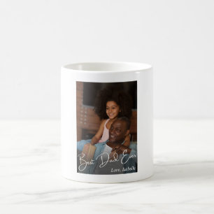 Best Dad Ever Custom Photo Coffee Mug