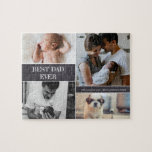 Best Dad Ever Custom Photo Collage Family Jigsaw Puzzle<br><div class="desc">Cherish Memories with "Best Dad Ever" Custom Photo Collage Family Jigsaw Puzzle 🧡 Celebrate the Best Dad This Father's Day, gift the embodiment of cherished memories and love with a personalised "Best Dad Ever" photo collage jigsaw puzzle. Tailored with heartfelt moments, create a keepsake that’s not just a gift but...</div>
