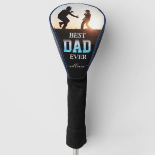 Best Dad Ever Custom Photo Father's Day  Golf Head Cover