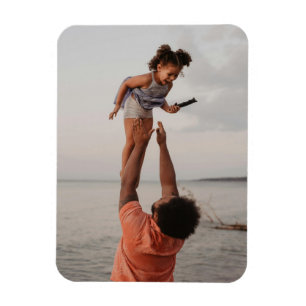 Best Dad Ever Custom Photo Magnet