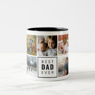 Best DAD Ever Custom Photo Mug
