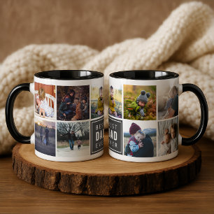Best DAD Ever Custom Photo Mug