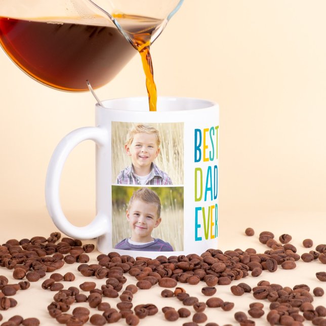 Best Dad Ever Custom Photo Mug (Creator Uploaded)