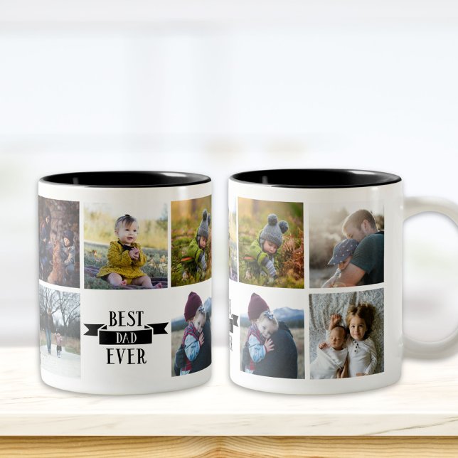 Best Dad Ever Custom Photo Mug (Creator Uploaded)