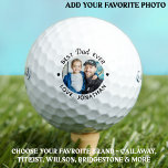 Best DAD Ever Custom Photo Personalised Callaway Golf Balls<br><div class="desc">Best Dad Ever ... Two of your favourite things , golf and your kids ! Now you can take them with you as you play 18 holes . Customise these golf balls with your child's favourite photo and name . Whether it's a father birthday, fathers day or Christmas, these dad...</div>