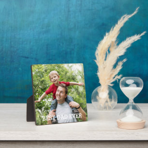 Best Dad Ever Custom Plaque