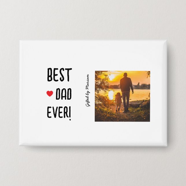 Best Dad Ever Customizable Name (Front)