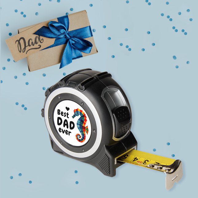 Best Dad Ever Cute Colourful Seahorse Father's Day 1 (Creator Uploaded)