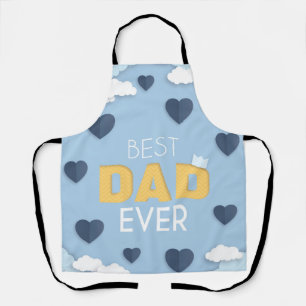 Best Dad Ever Cute Father's Day Apron