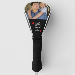 Best Dad Ever Cute Photo Personalised Golf Head Cover