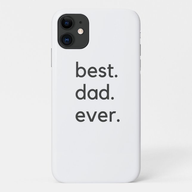 best dad ever dark Case-Mate iPhone case (Back)