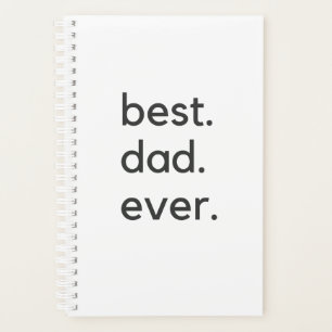best dad ever dark planner