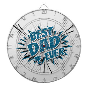 Best Dad Ever Dartboard
