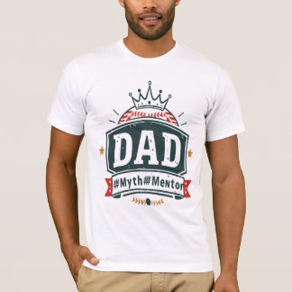 Best Dad Ever - Father Figure Crown Apparel T-Shirt