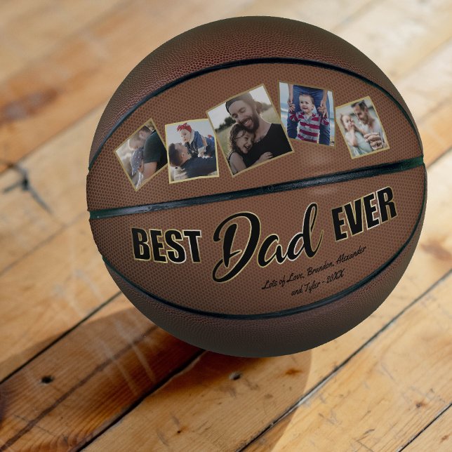 Best Dad Ever Father Keepsake Basketball (Creator Uploaded)