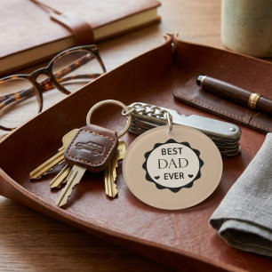 Best Dad Ever  Father’s Day Gift Idea 2025 Key Ring