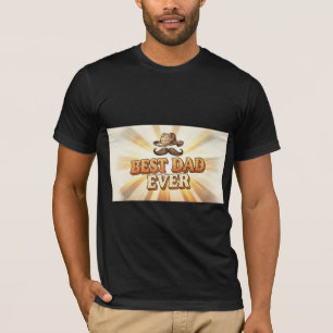 Best Dad Ever Father’s Day T-Shirt   Cool Vintage 