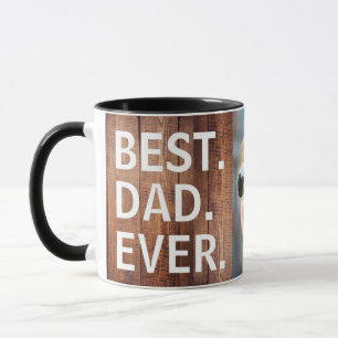 Best Dad Ever Father's Day 1 Photo Coffee Mug