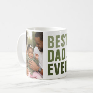 Best. Dad. Ever. Father's Day 2 Photo Coffee Mug