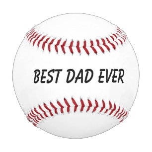 Best Dad Ever Father's Day Birthday Gift Classy Baseball