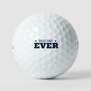 'Best Dad Ever' - Father's Day, Birthday Gift  Golf Balls