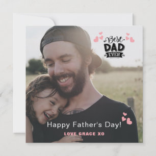 Best Dad Ever Father's Day Card