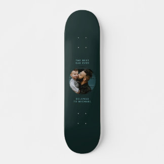 Best Dad Ever Father's day | Cool Green Skateboard