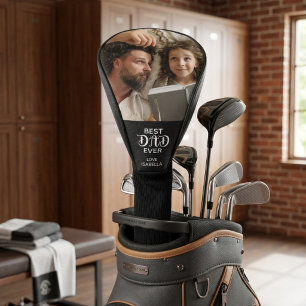 Best Dad Ever Fathers day Gift Golf Head Cover