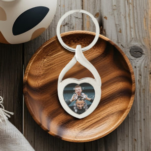 Best Dad Ever Father's Day Gift Personalised Photo Key Ring