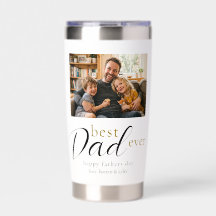 Best Dad Ever Fathers Day Gift Photo