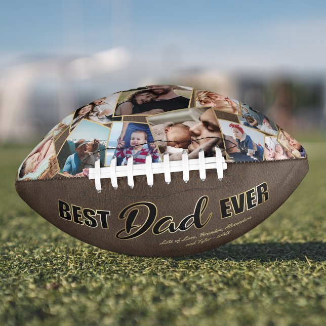 Best Dad Ever Father's Day Keepsake Football (Creator Uploaded)