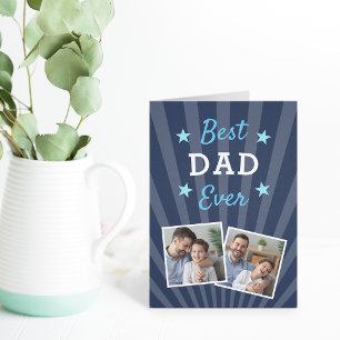 Best Dad Ever Father's Day Photo Card