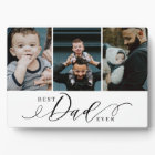 Best Dad Ever | Father's Day  Photo Collage Plaque