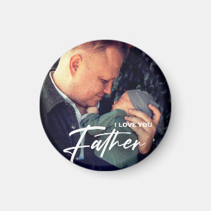 Best Dad Ever Father's Day Photo Gift Magnet