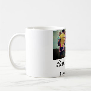 Best dad ever father's day son daughter papa dad p coffee mug