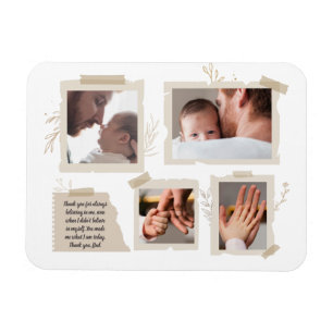 Best Dad Ever, first fathers day, happy father day Magnet