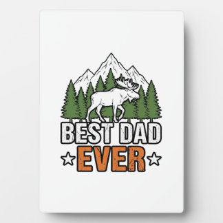 Best Dad Ever Forest Creature Vintage Dad Shirt De Plaque