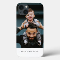 Best Dad Ever Full Photo Personalised