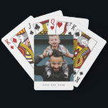Best Dad Ever Full Photo Personalised Playing Cards<br><div class="desc">Father's Day is coming up and what better way to show your dad how much you love him than by giving him a personalised playing card deck? With our best dad ever full photo personalised playing cards, he'll have a blast remembering all the great times you've shared together. So why...</div>
