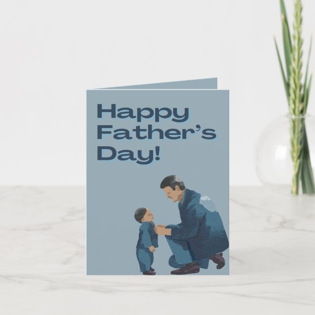 Best dad ever Funny Father's day Card (Front)