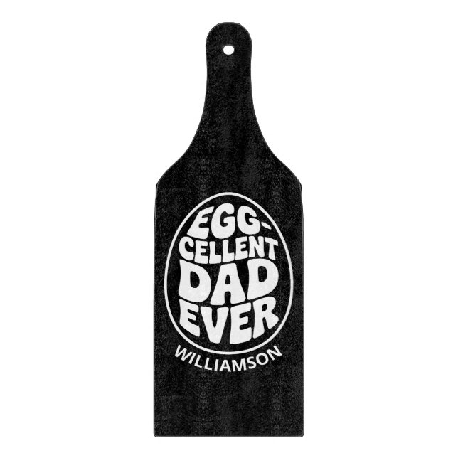Best Dad Ever Funny Fathers day gift for dad  Cutting Board (Front)