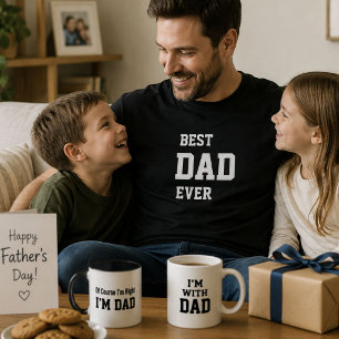Best Dad Ever Funny Fathers Day Gift Shirt
